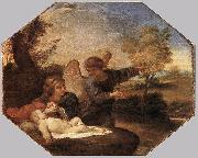 Andrea Sacchi Hagar and Ishmael in the Wilderness oil painting